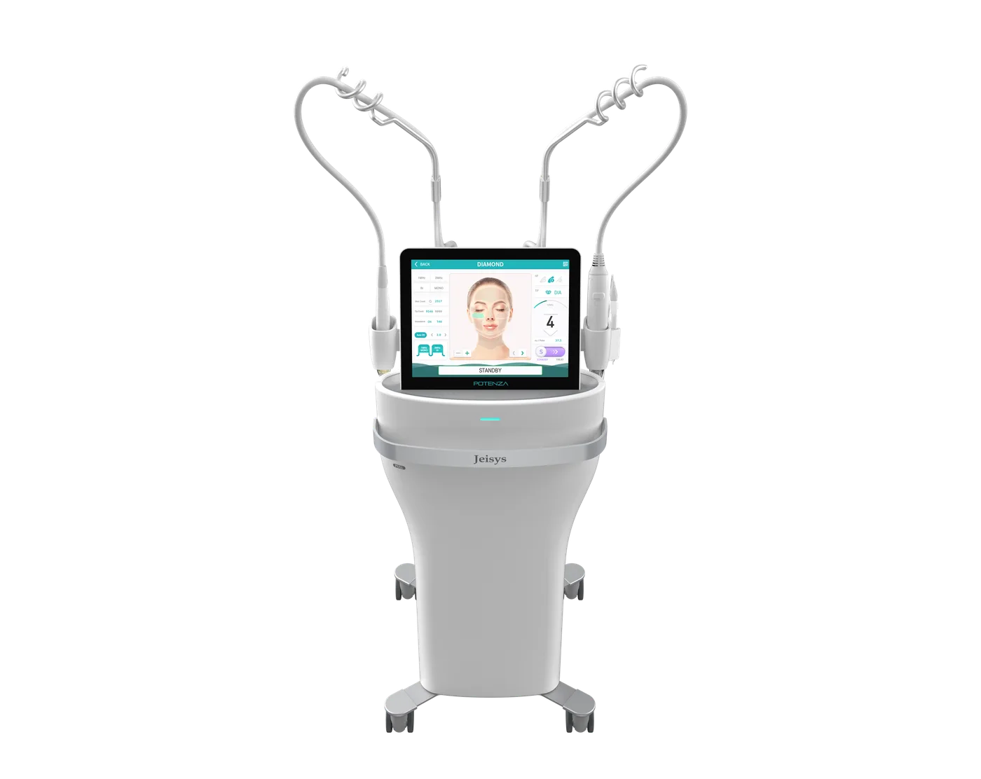 The Potenza microneedle radiofrequency system by Jeisys Medical, installed at Kind Global Clinic Myeongdong.
